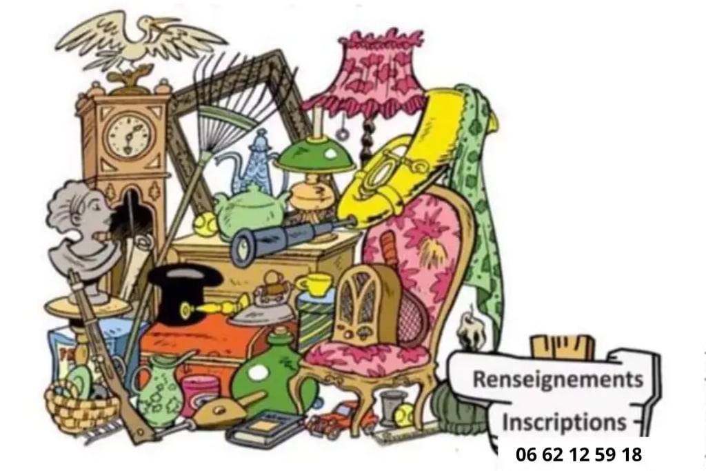 Vide grenier Couleur Caraibes