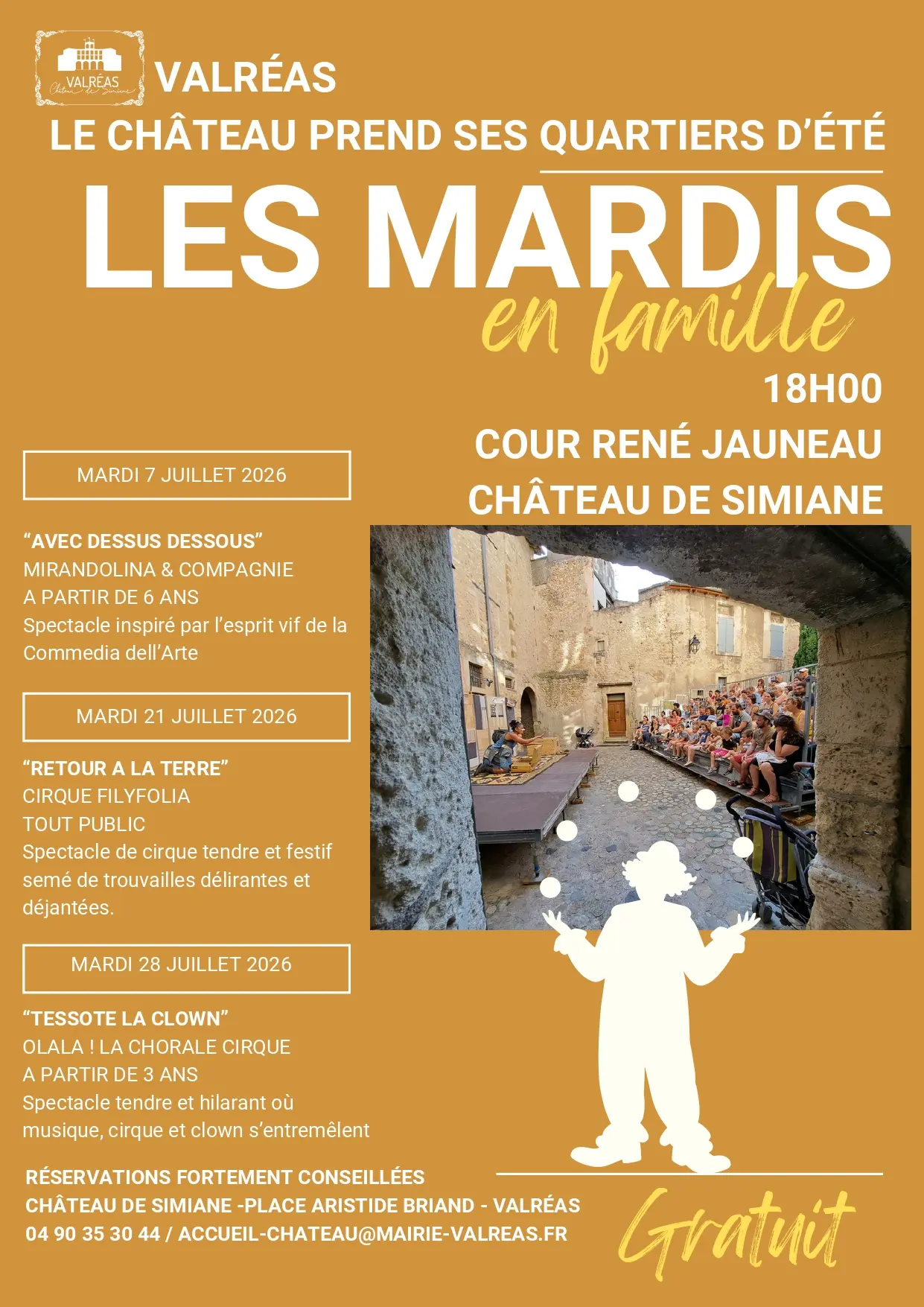 Les Mardis en Famille "Avec dessus dessous" de Mirandolina Compagnie