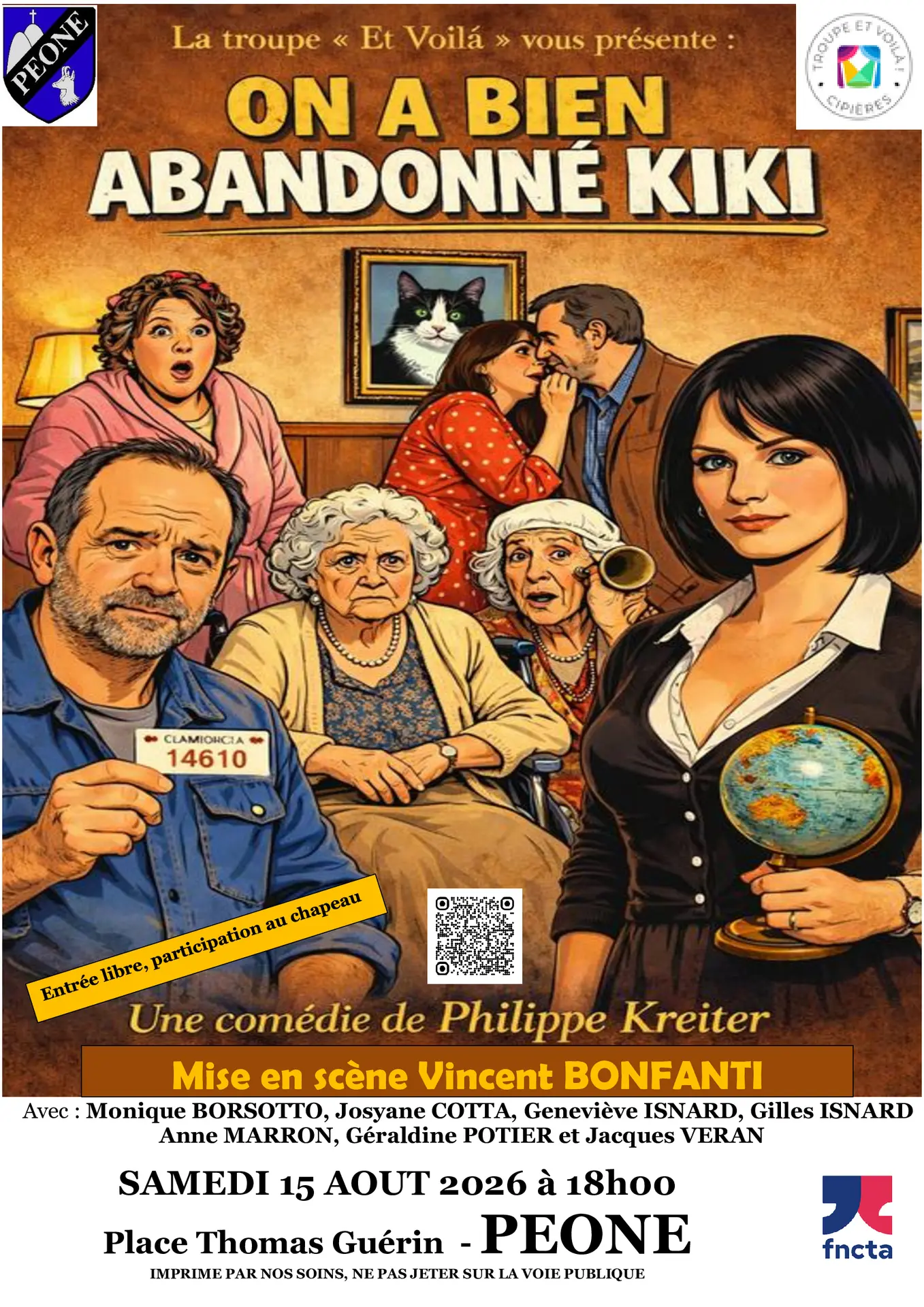 "On a bien abandonné kiki"