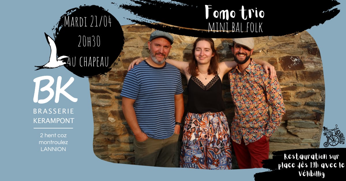 Mini bal folk – Fomo trio