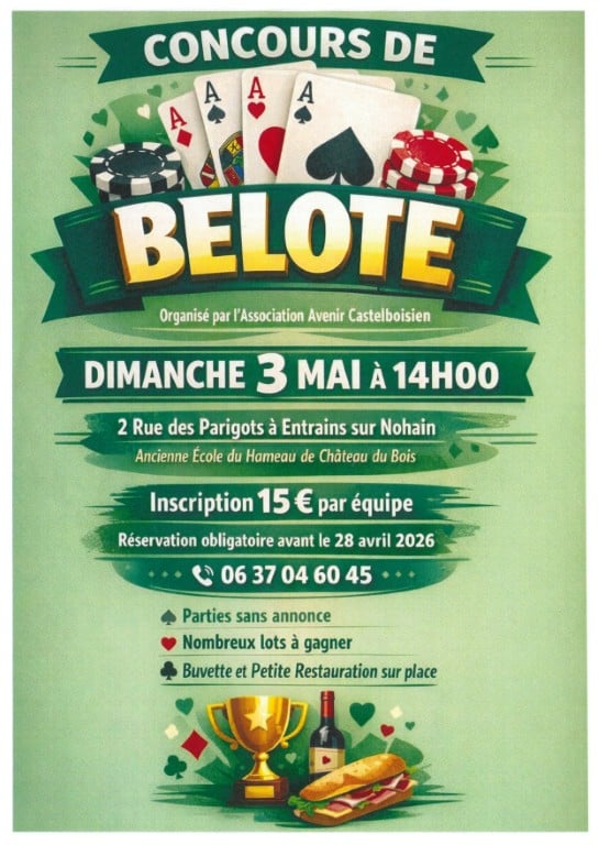 Concours de belote