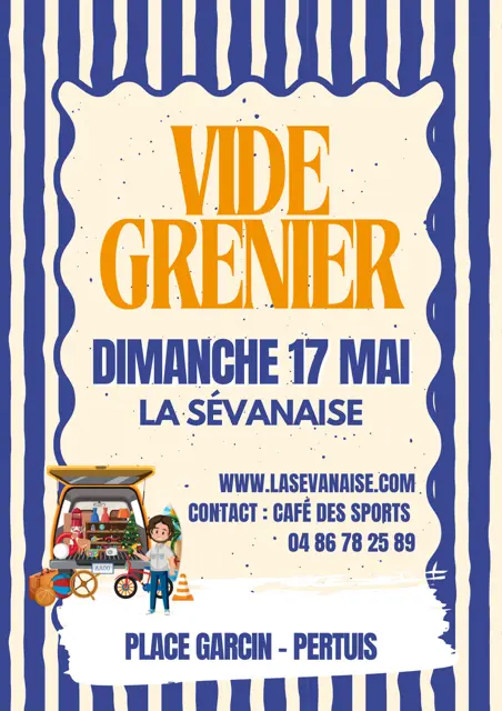 Vide grenier - La sévanaise