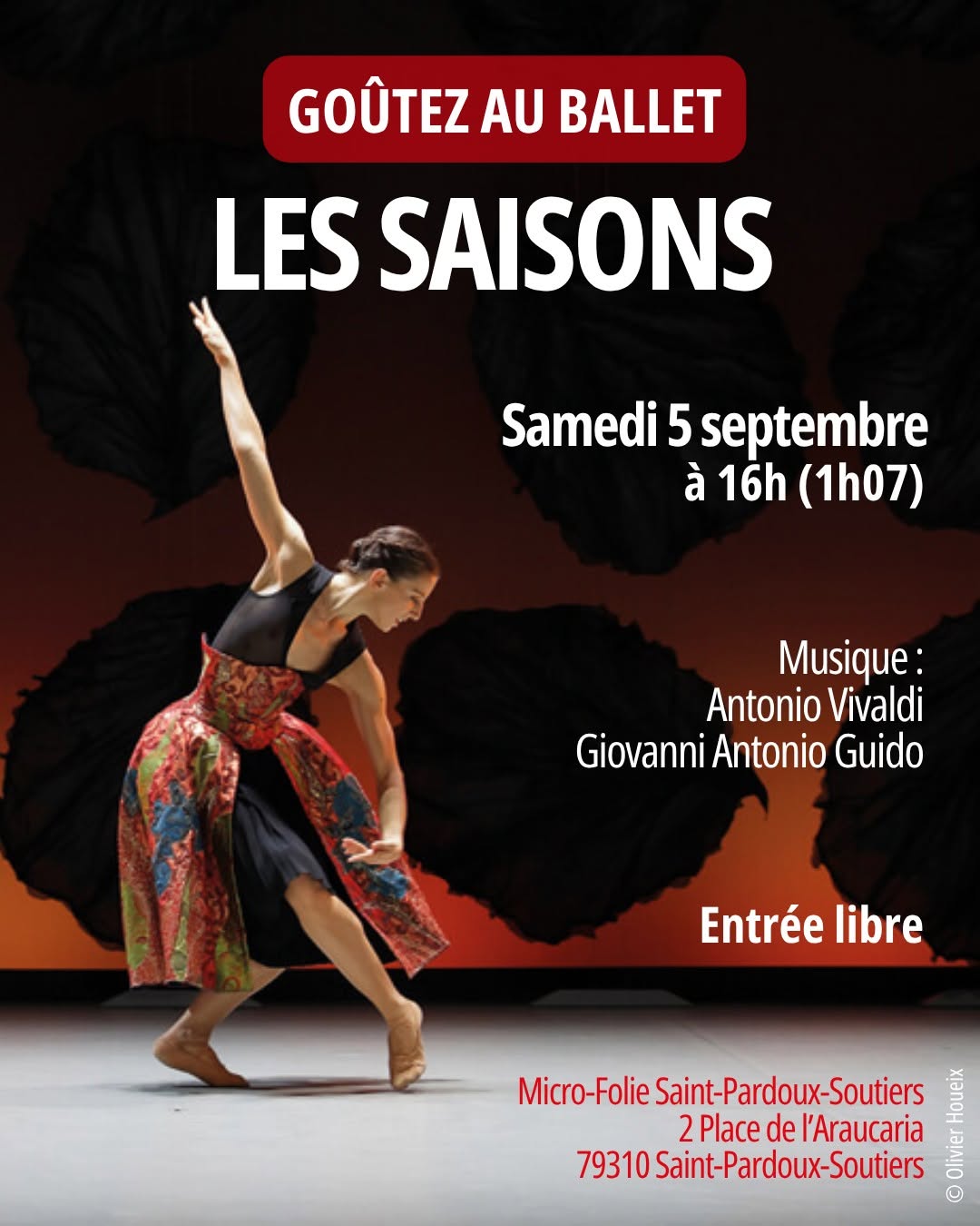 Projection du ballet "Les Saisons"