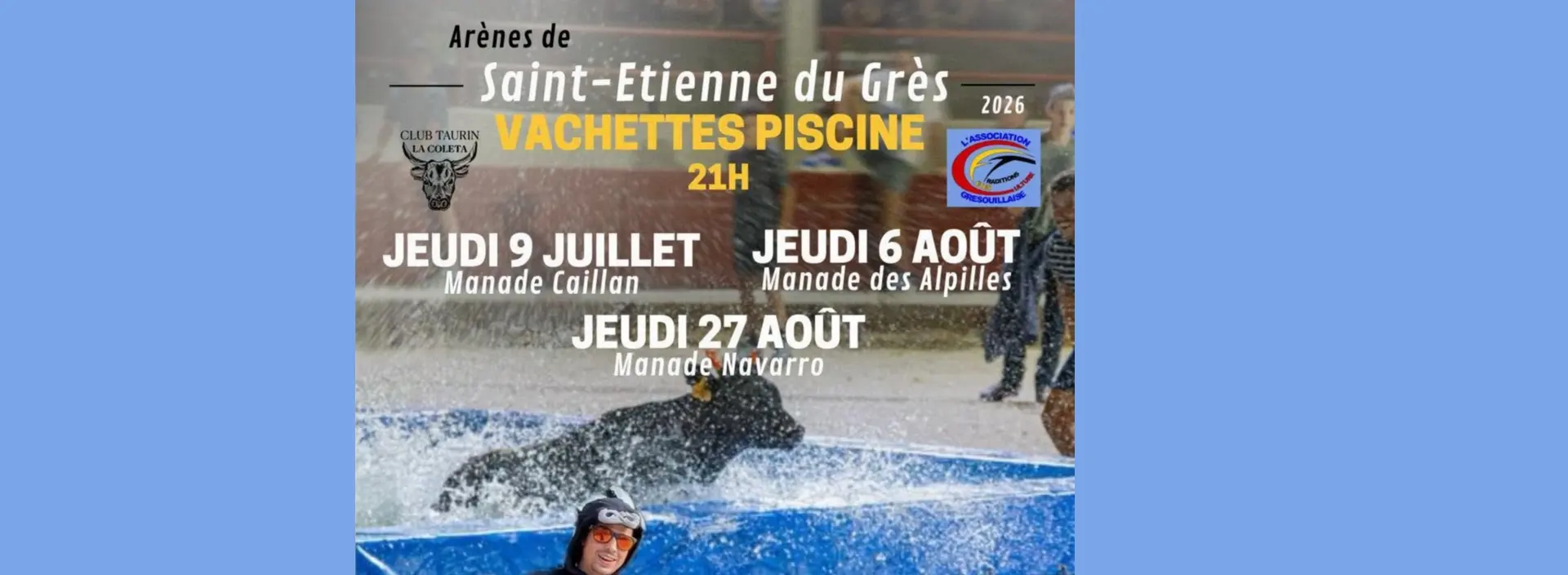 Club Taurin La Coleta - Vachettes Piscine