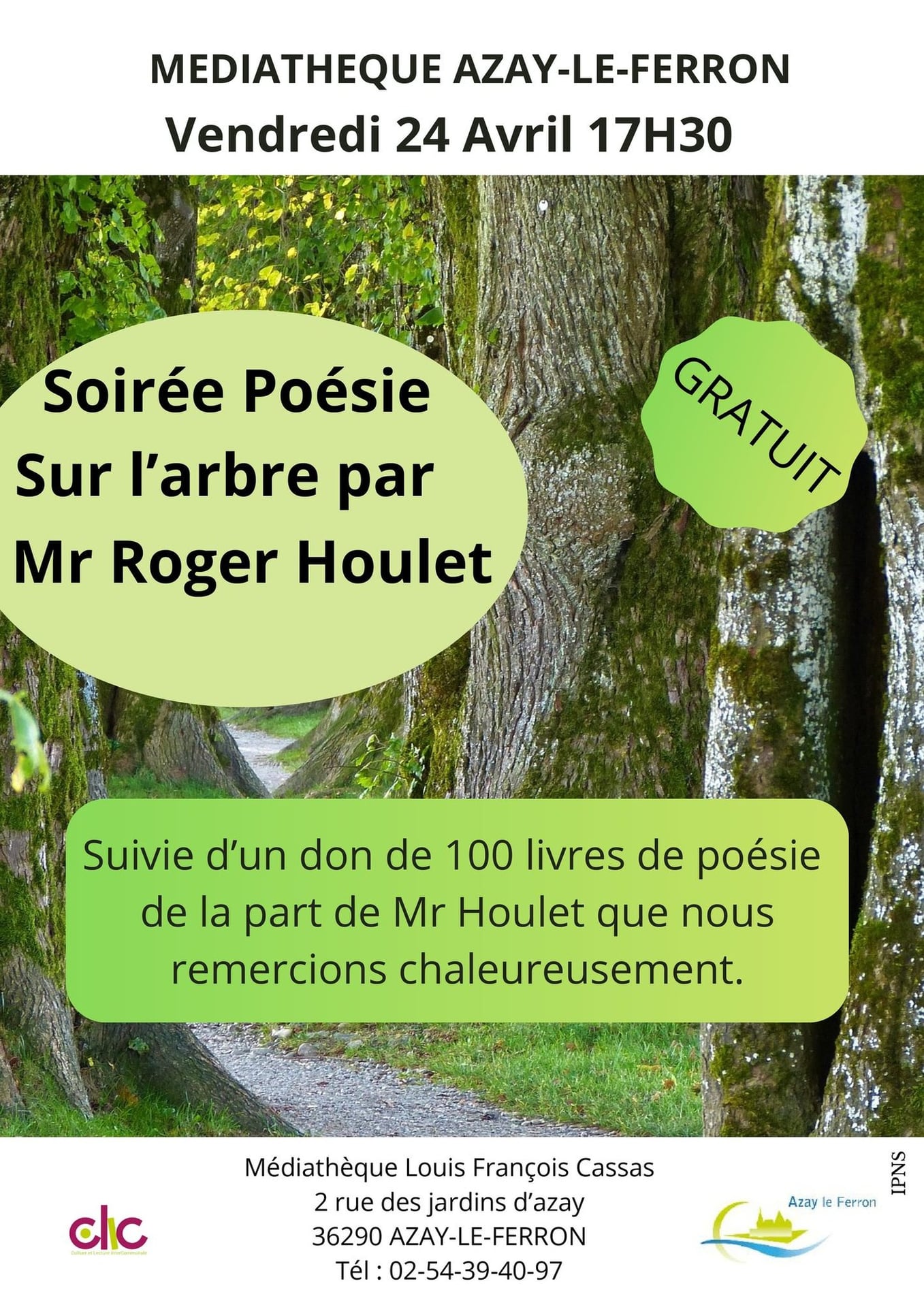 Soirée poésie "L'arbre"
