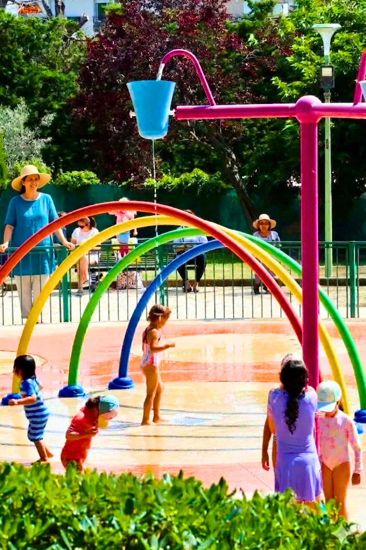 Aire de jeux aquatiques du Jardin de l'Etoile