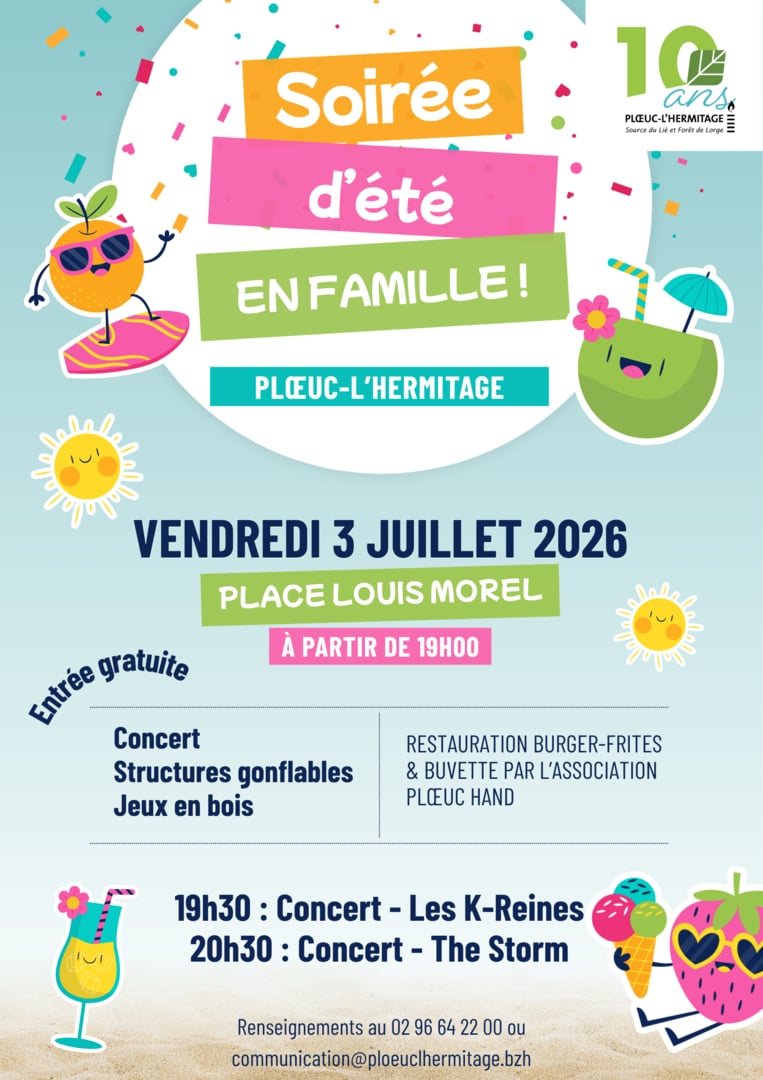 Soirée En famille à Ploeuc-l’Hermitage !