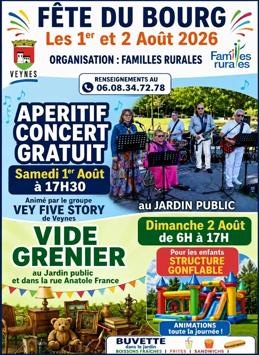 C'est la fête du Bourg de Veynes!