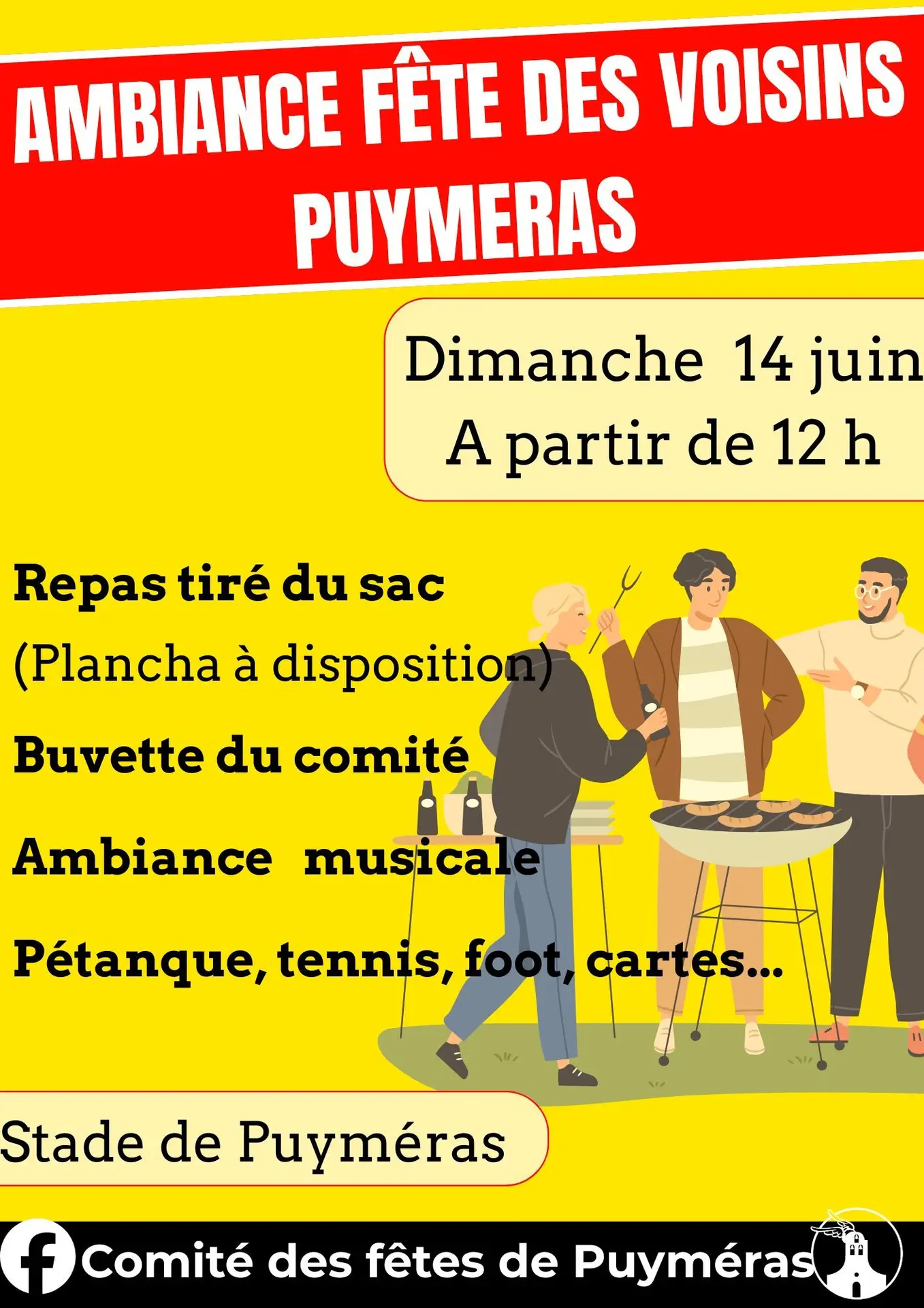 Ambiance fête des voisins !