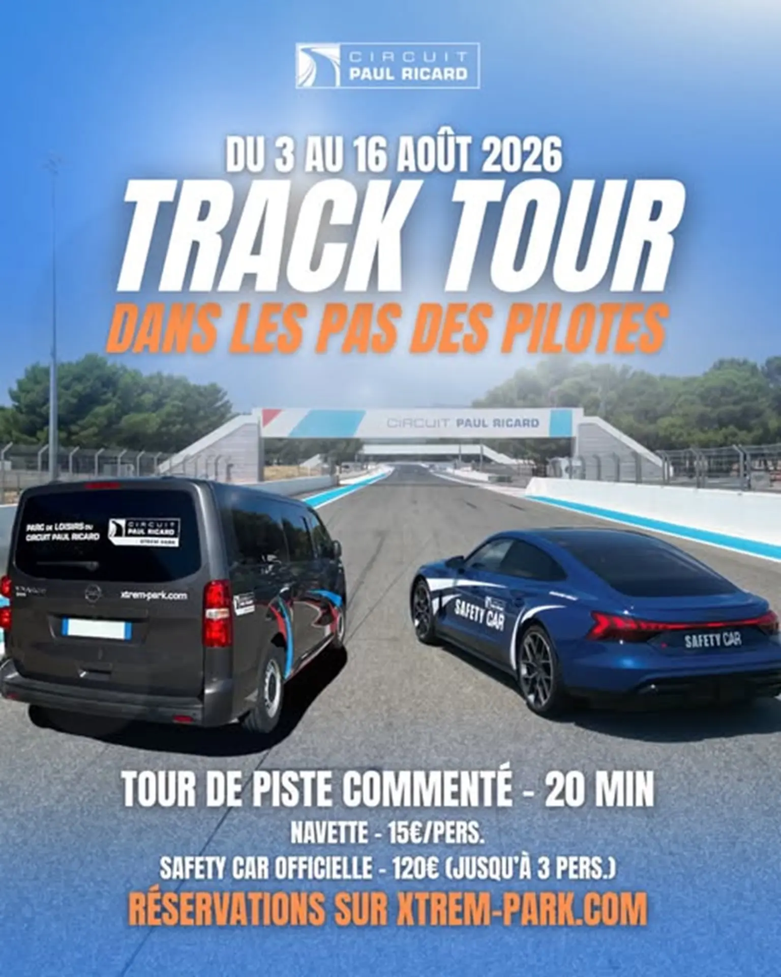 Track Tour - tour commenté du circuit !