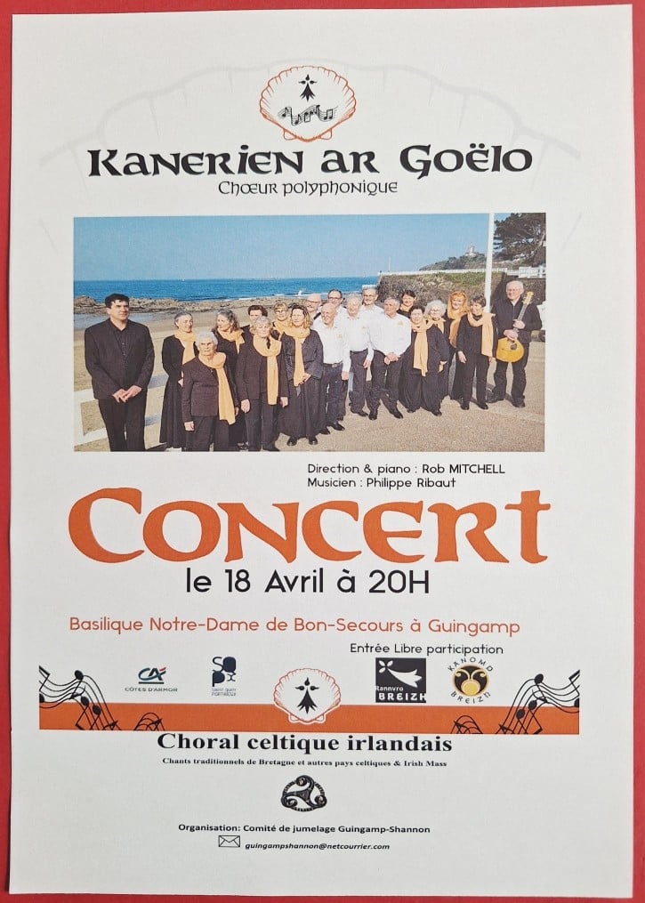 Concert chants celtiques