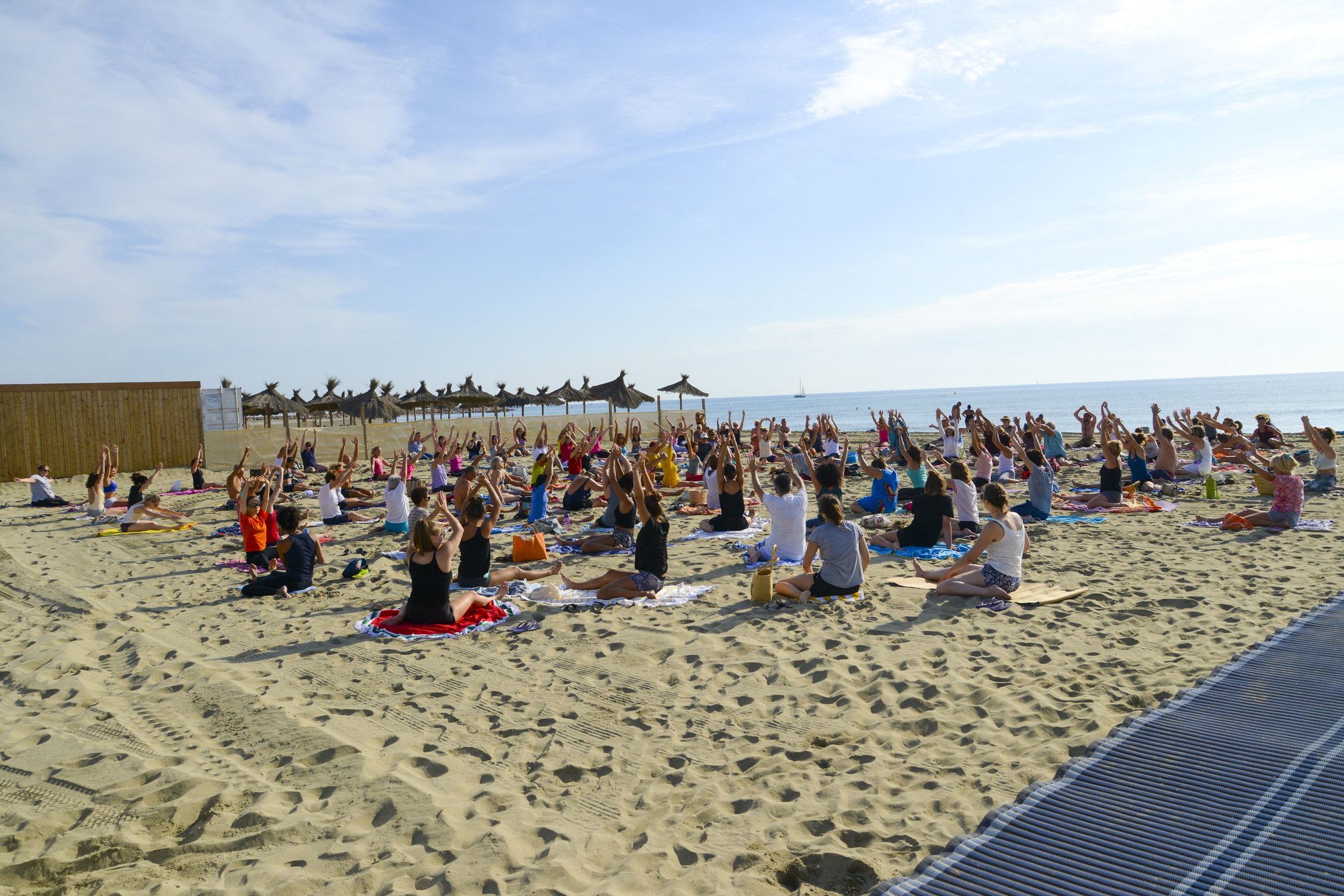 BEACH YOGA, PLAGE DU ROUSSILLON