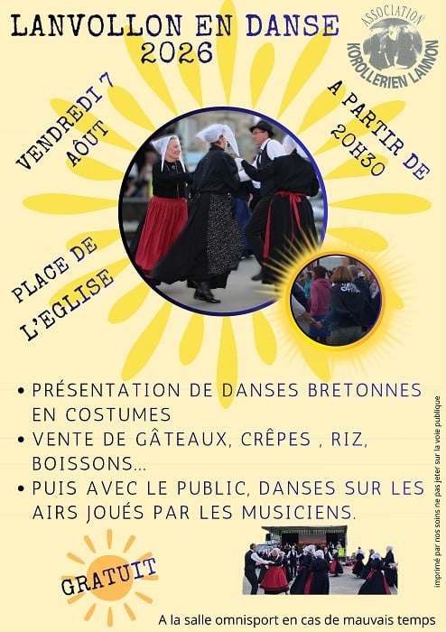 Lanvollon en danse – Spectacle de danses bretonnes & fest-noz