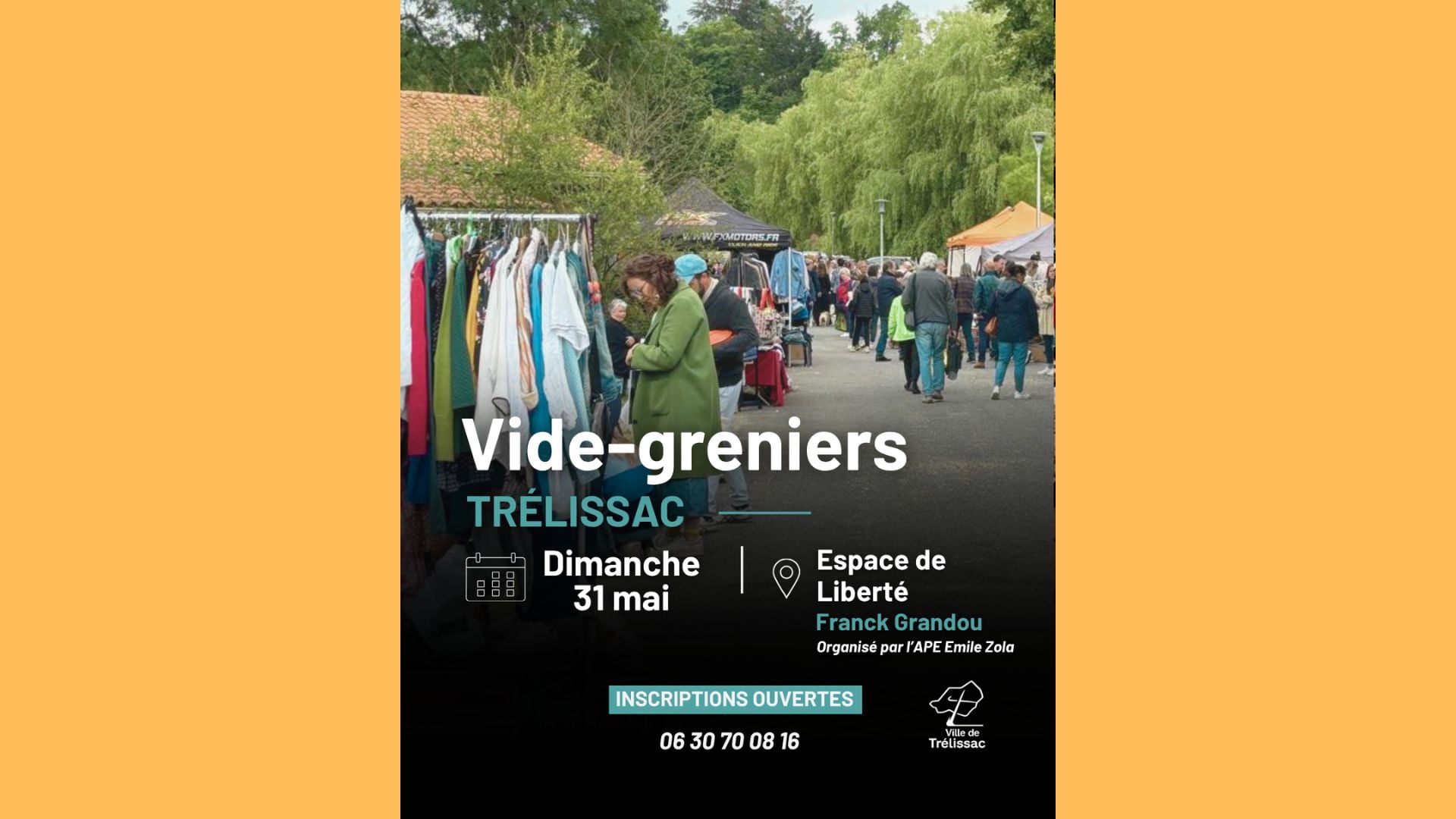 Vide-greniers pour les enfants de l’école Émile Zola