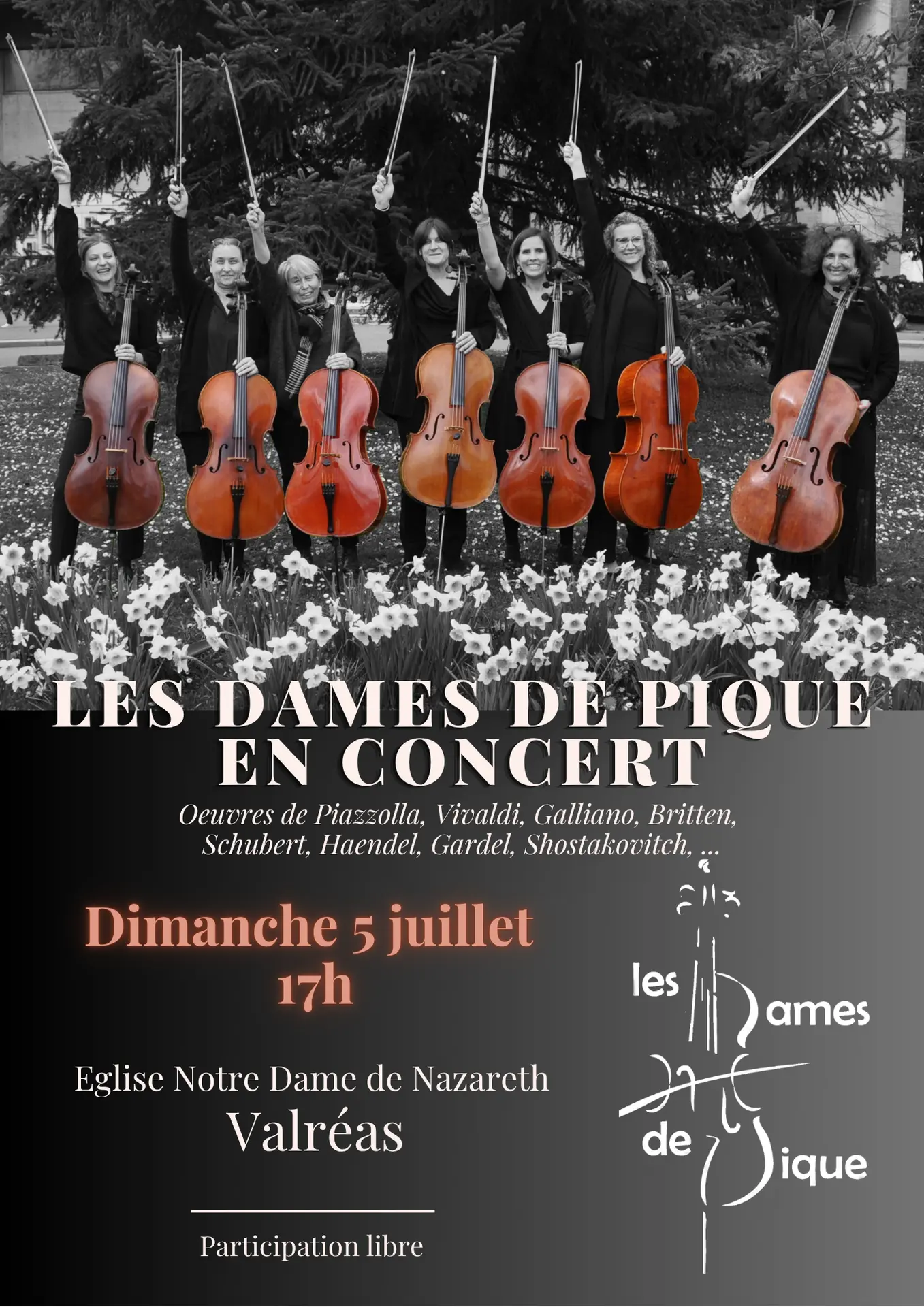 concert les Dames de Pique
