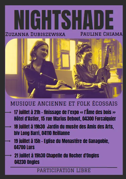 Concert : Duo Nightshade