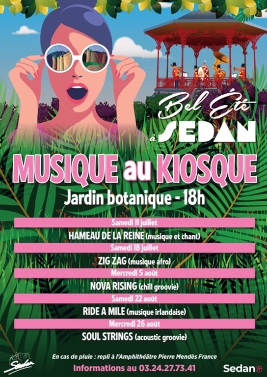 Musique au Kiosque : RIDE A MILE