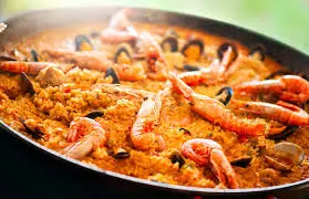 Grande paella aux Pourcelles