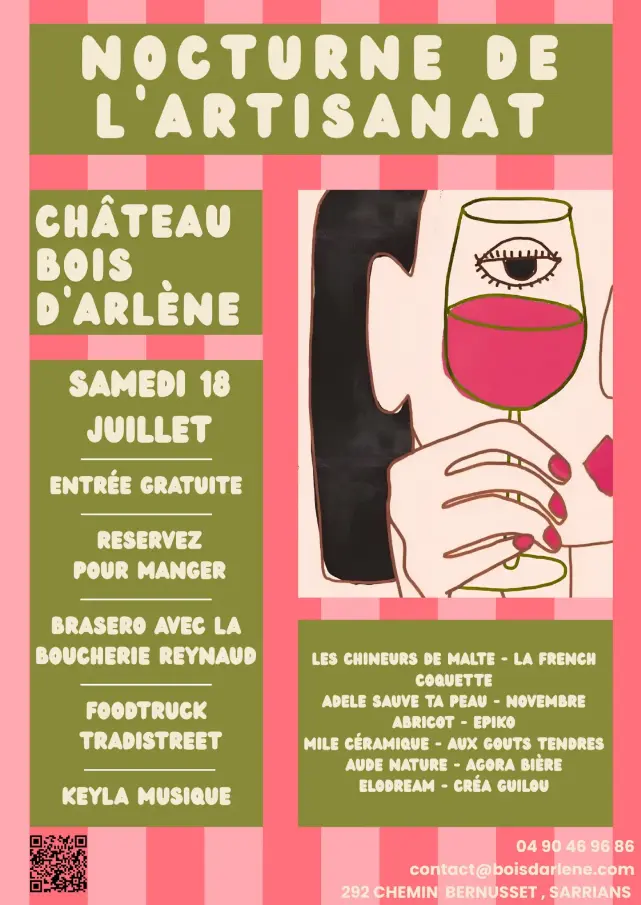 Nocturne de l'artisanat au Château Bois d'Arlène
