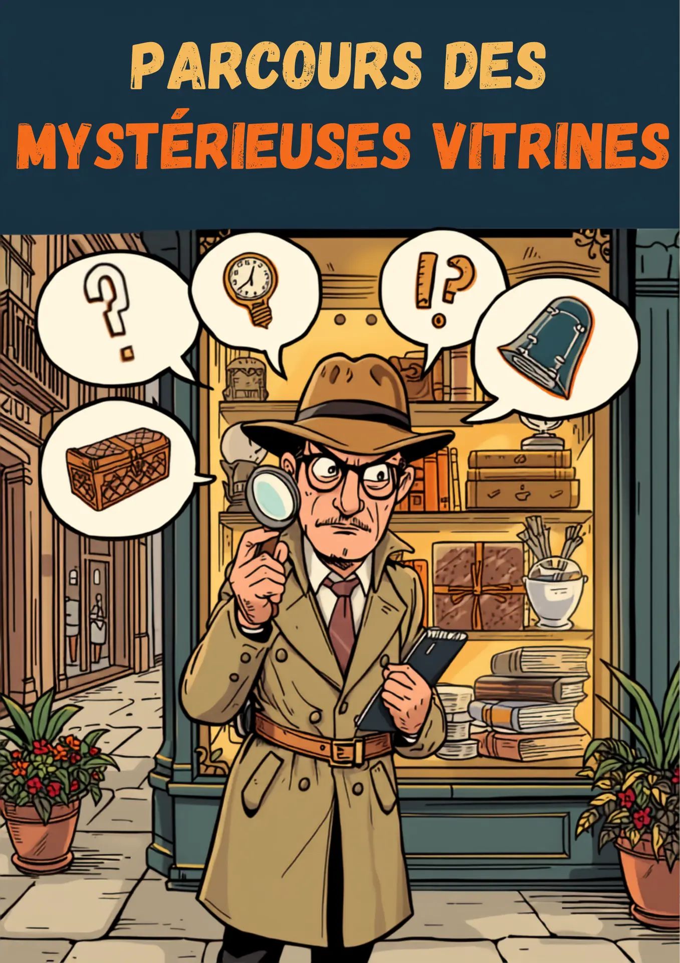 Parcours des Mystérieuses Vitrines