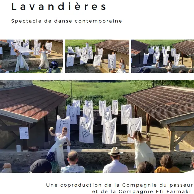 Spactacle de danse : Les Lavandières