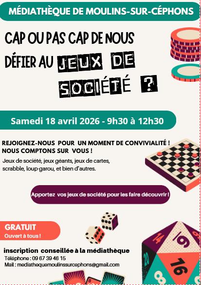 Cap ou pas cap de nous défier aux jeux de société ?