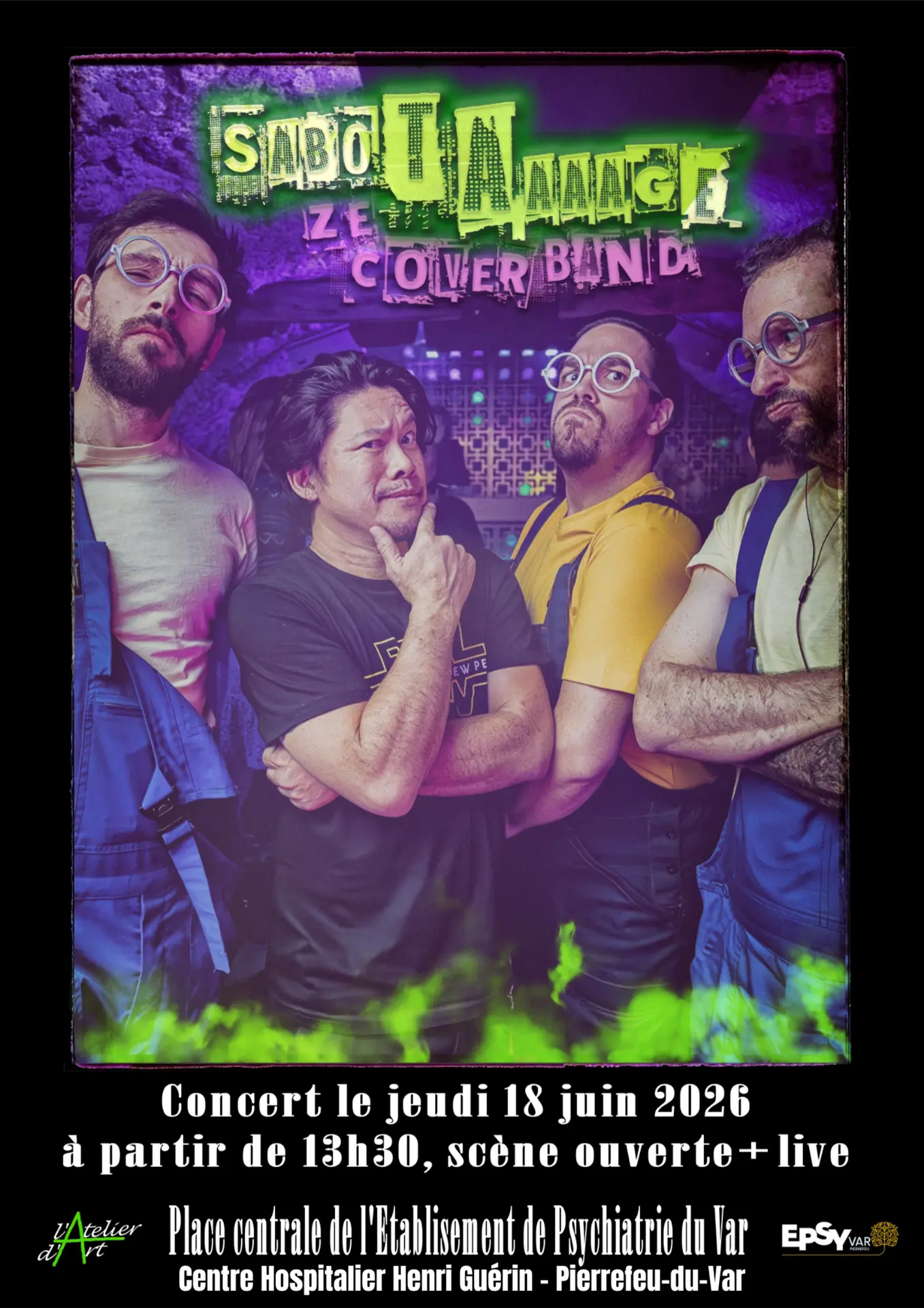 Concert du groupe Saabotage