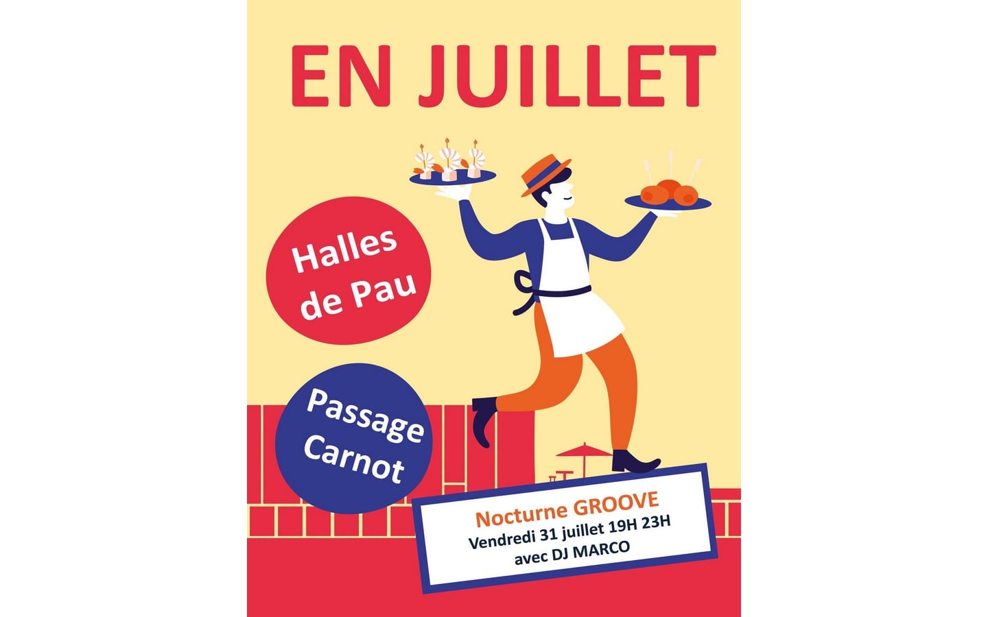 Juillet aux Halles
