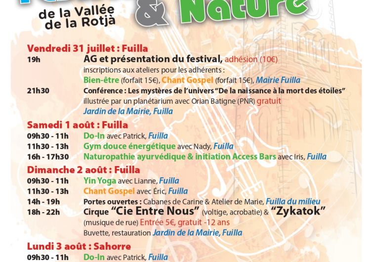 FESTIVAL MUSIQUE ET NATURE