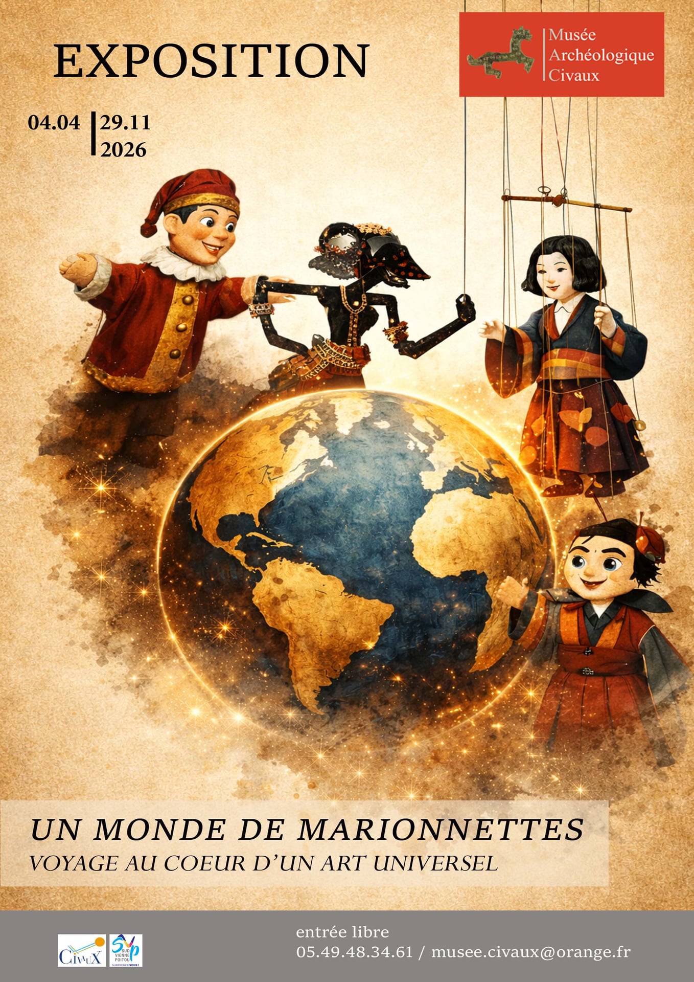 Un monde de marionnettes : voyage au coeur d'un art universel