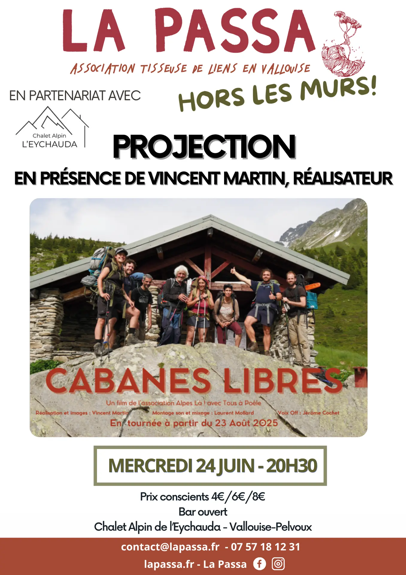 Projection "Cabanes Libres"
