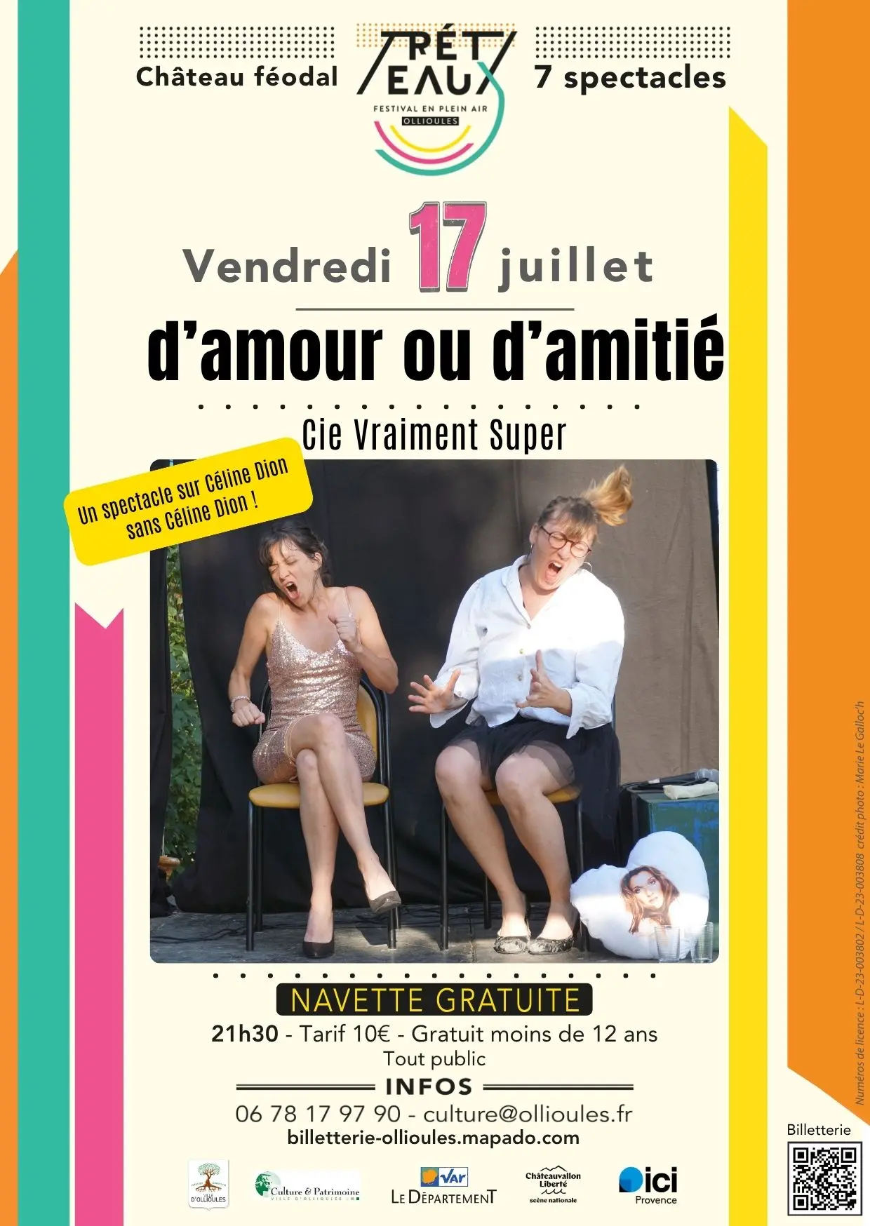 Festival Les Tréteaux : D'amour ou d'amitié - Cie Vraiment Super