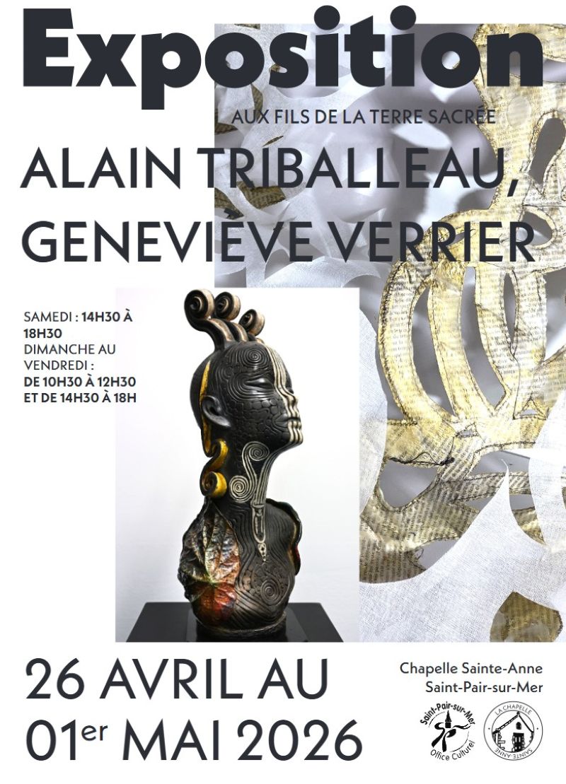 Exposition de Geneviève VERRIER & Alain TRIBALLEAU