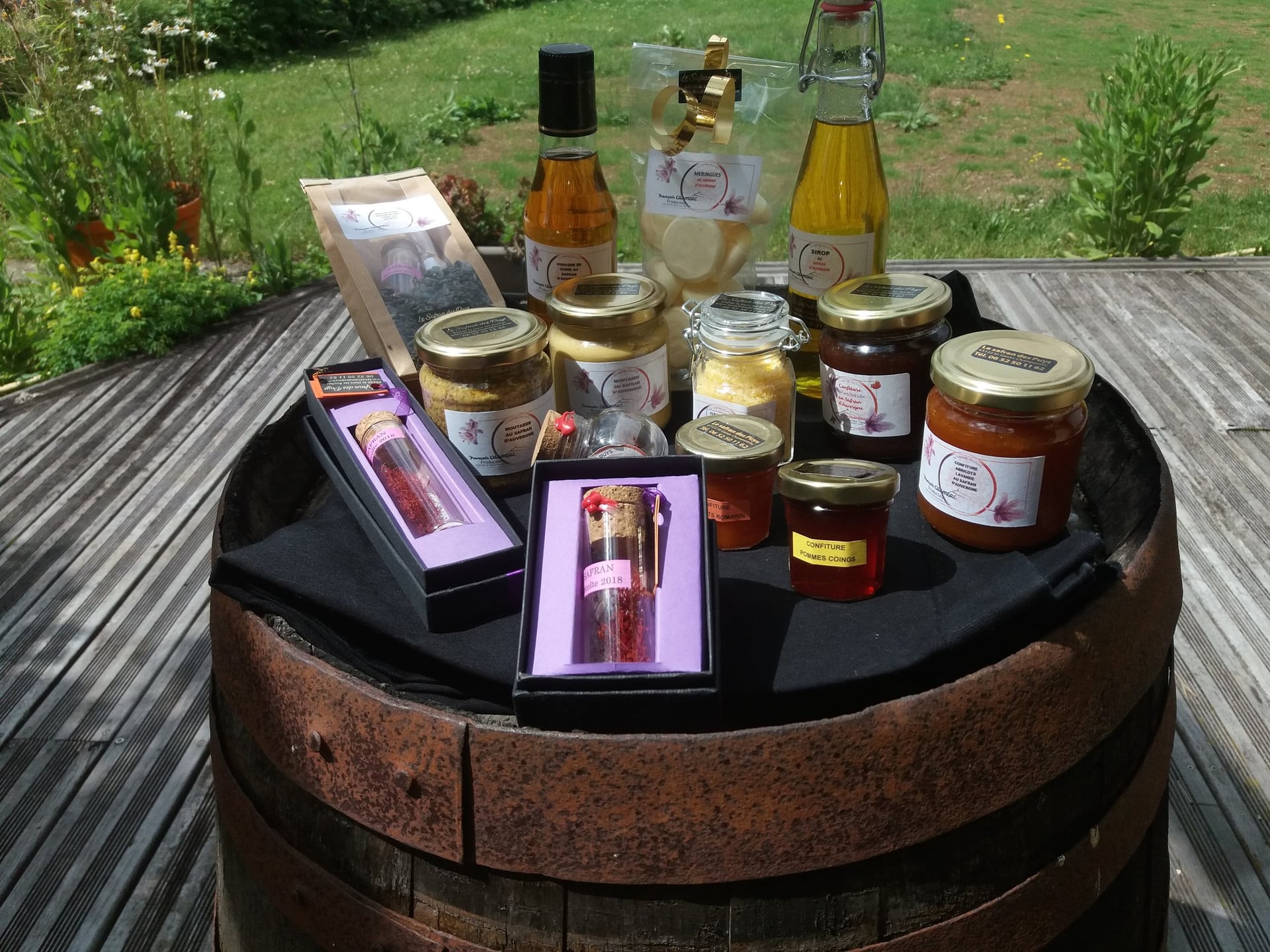 Les Randonnées gourmandes - A la découverte du Safran des Puys