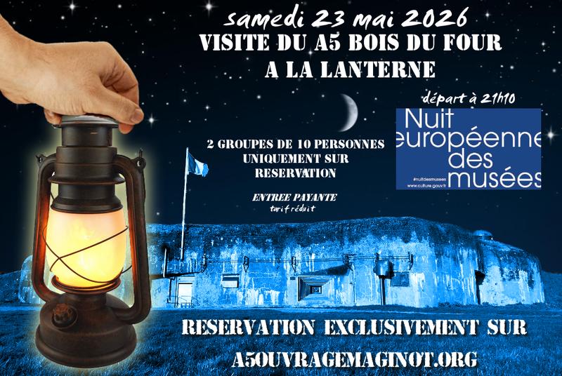 Fort Maginot A5 du Bois du Four - Nuit des musées
