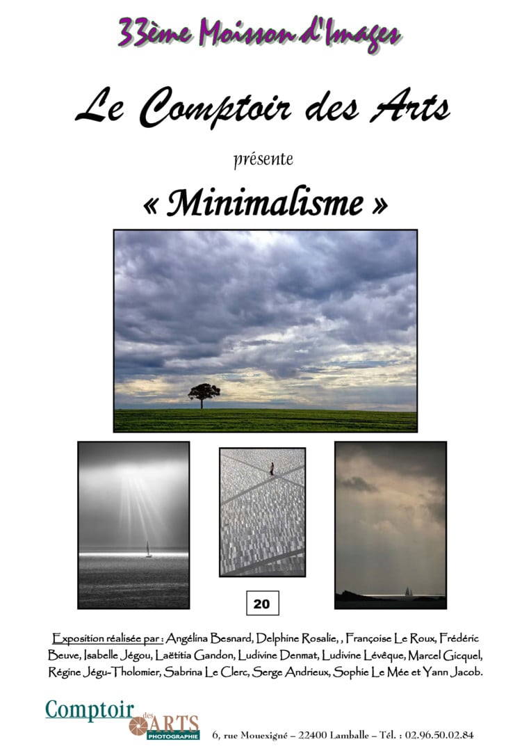 Exposition photos : « Minimalisme »