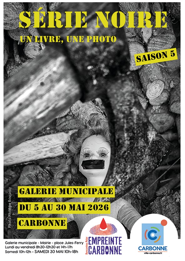 EXPOSITION : SÉRIE NOIRE, UN LIVRE, UNE PHOTO