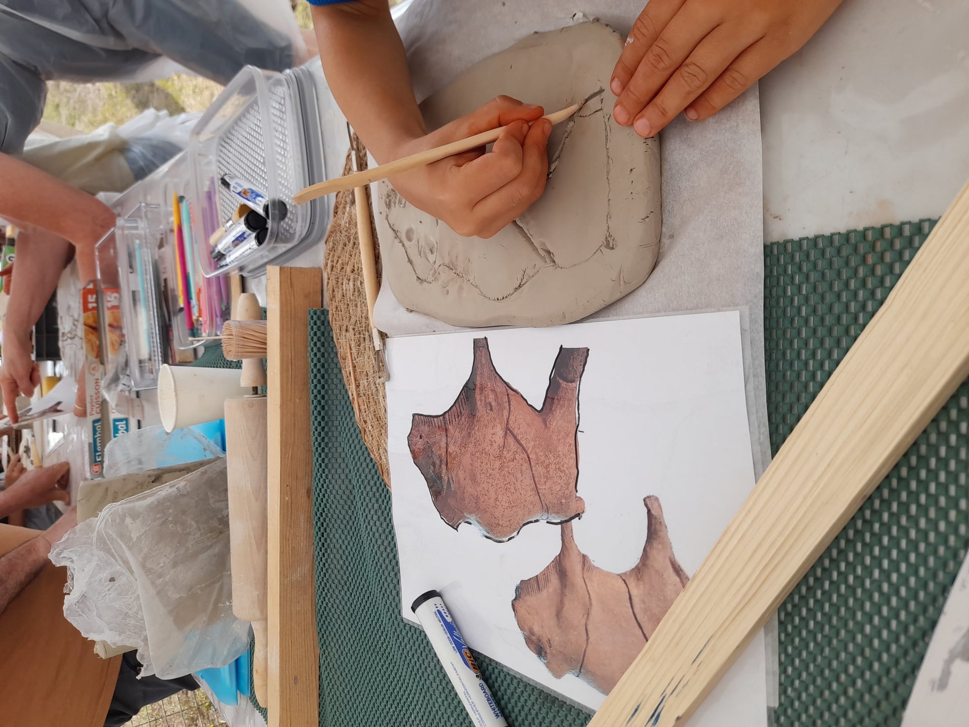 Atelier des p'tits curieux "Art Magdalénien "