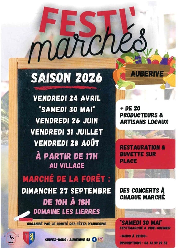 Festi-marchés d'Auberive