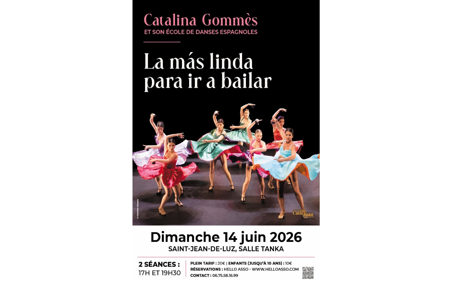Spectacle de danse de Catalina Gommès et son école