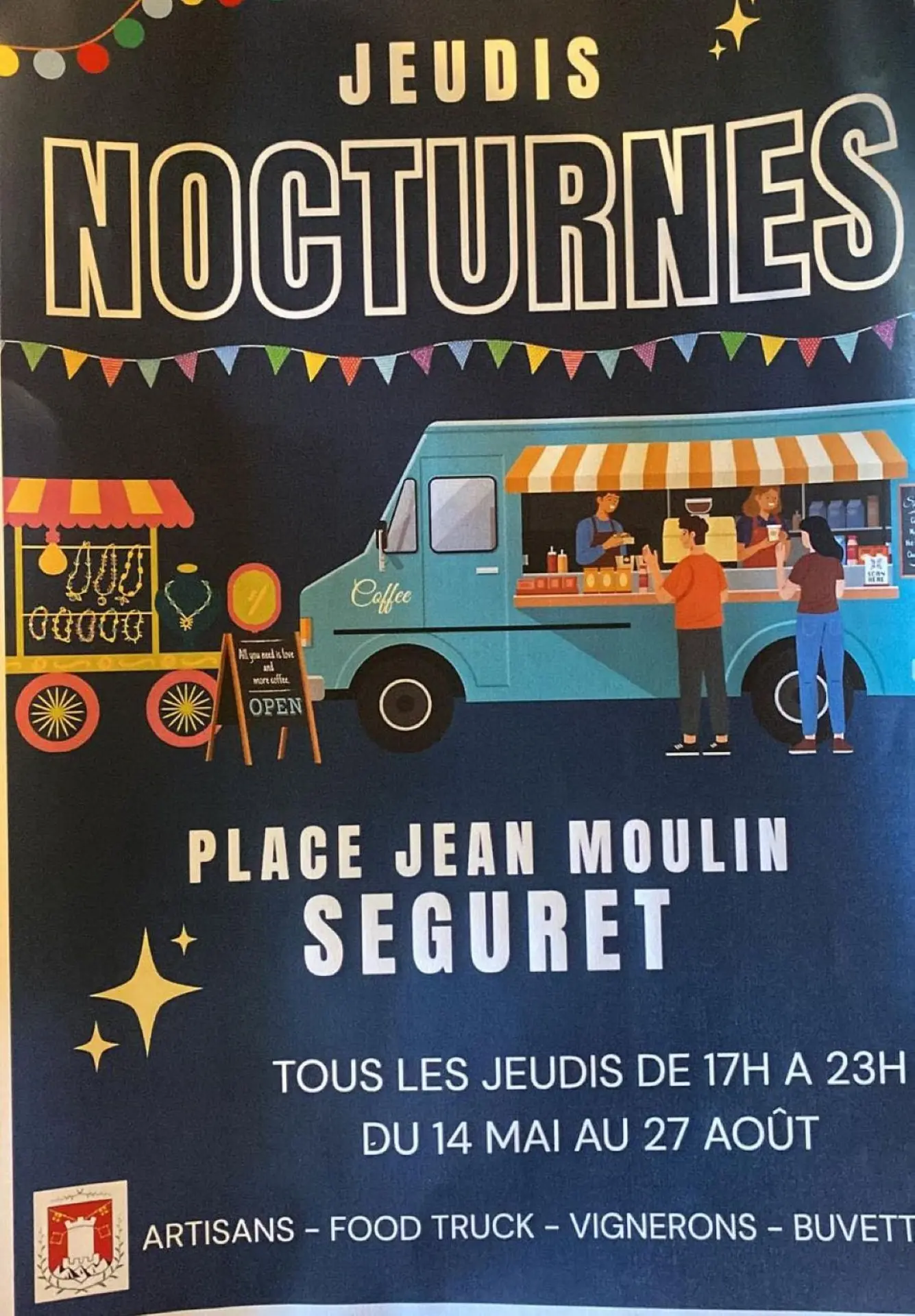 Marché estival de Séguret