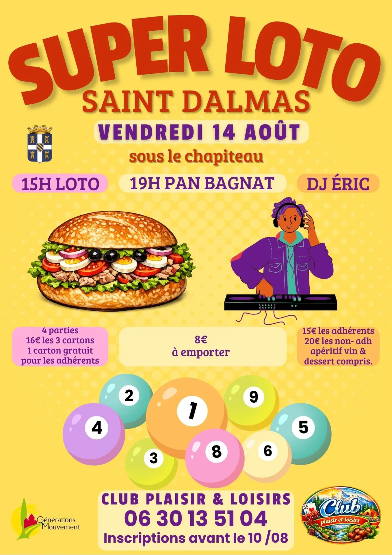 SUPER LOTO & PAN BAGNAT PARTY