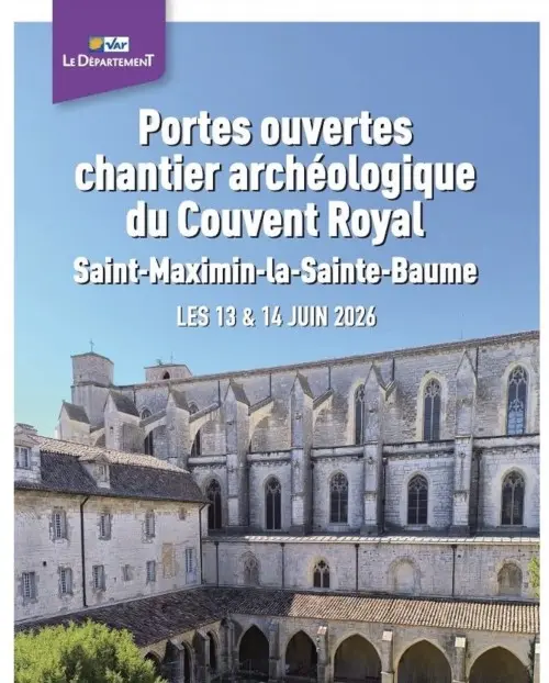 Portes ouvertes : Chantier archéologique du Couvent Royal | Journées européennes de l'archéologie