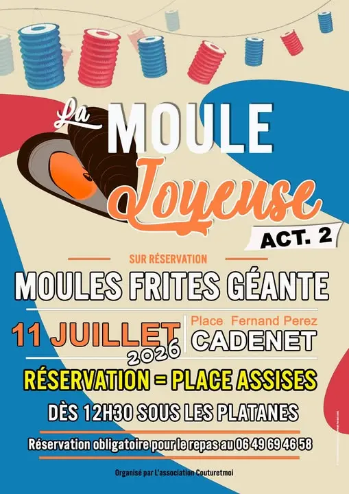 LA MOULE JOYEUSE - MOULES FRITES GÉANTES à Cadenet