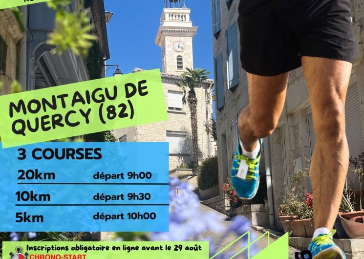 Trail des Saveurs à Montaigu de Quercy