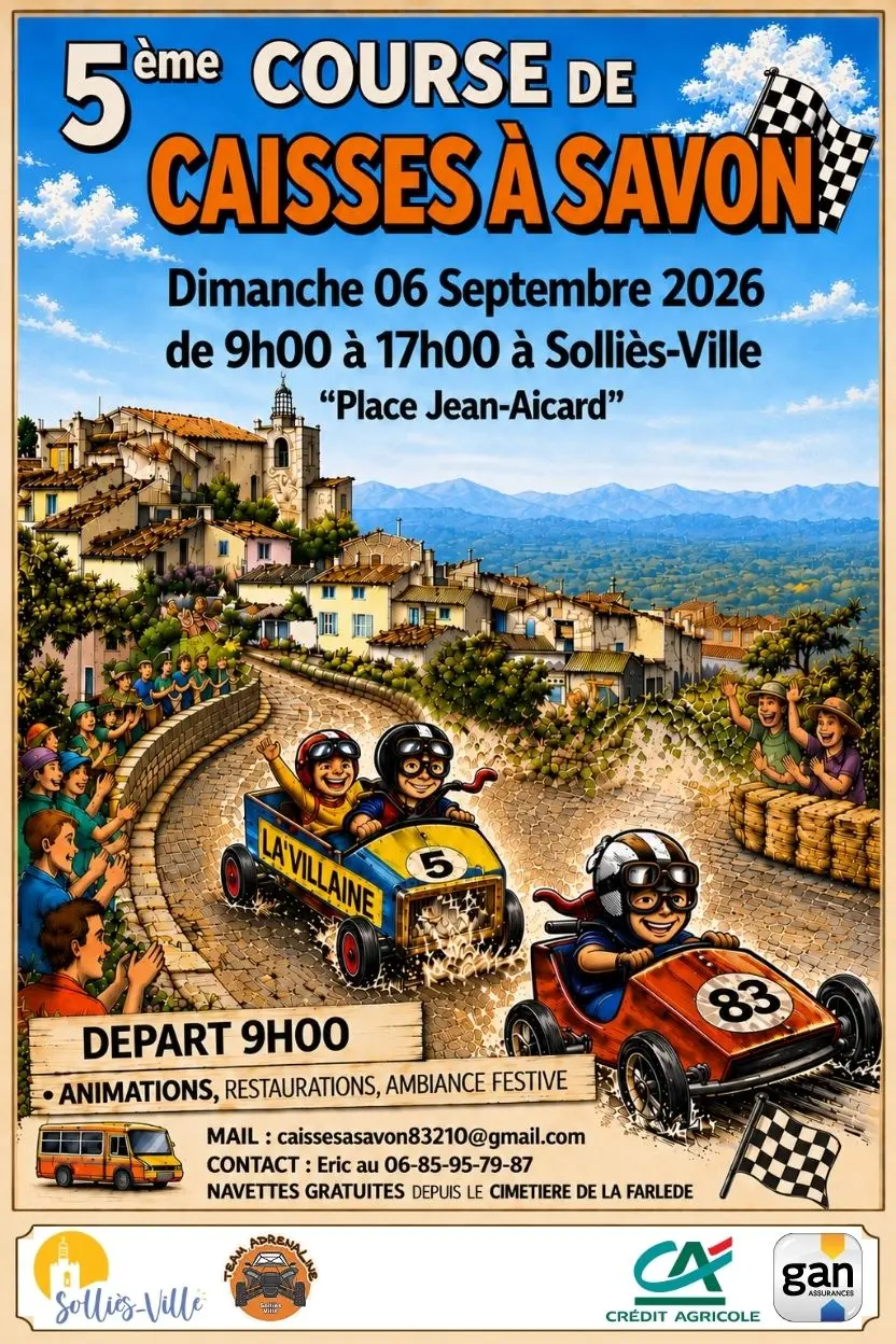 Course de caisses à savon - 5e édition