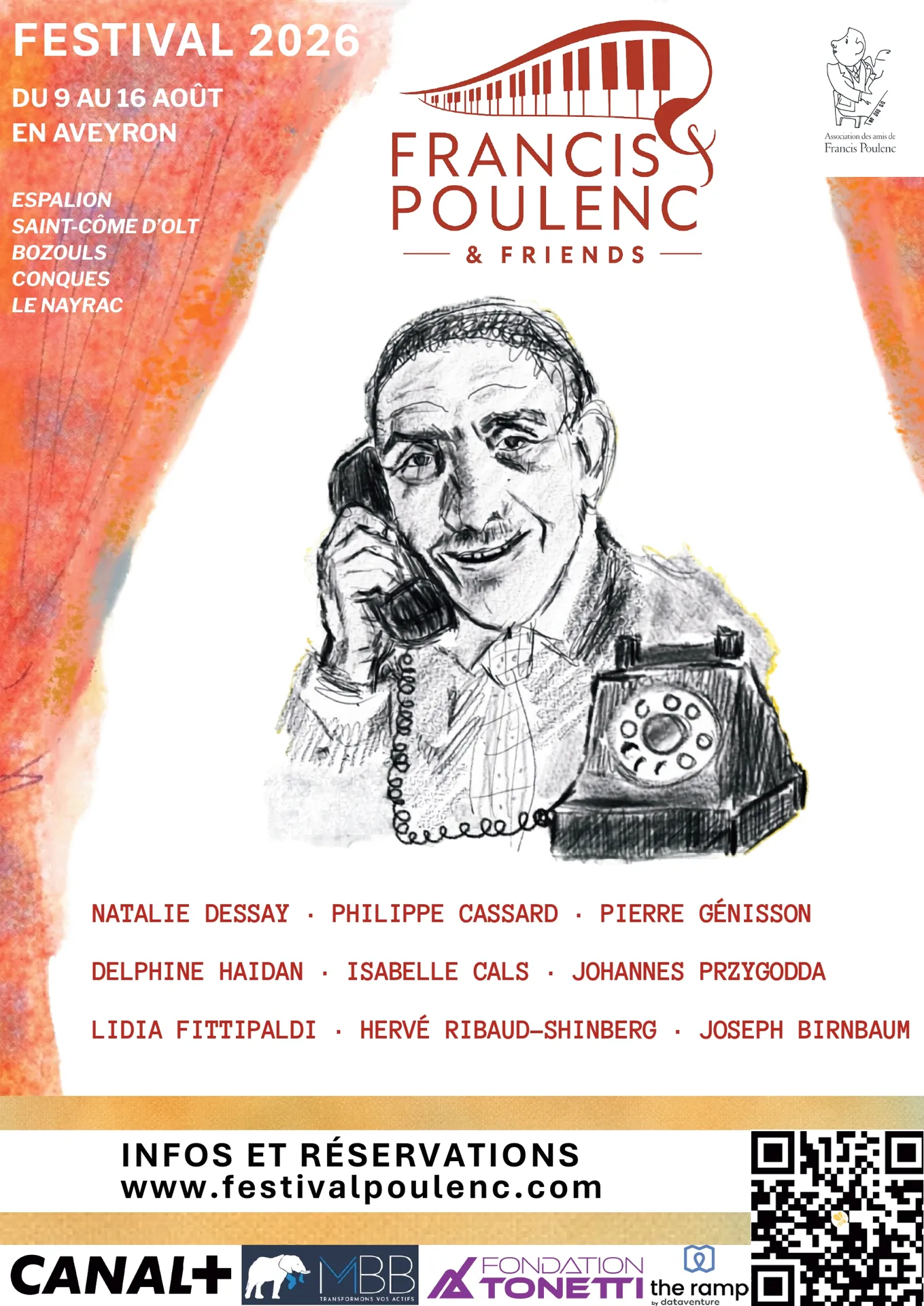 Festival de musique – F. Poulenc – Musique de chambre