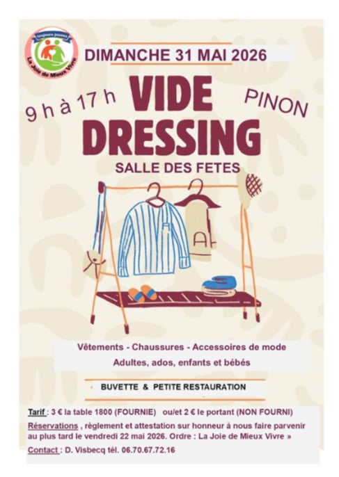 Vide dressing à Pinon