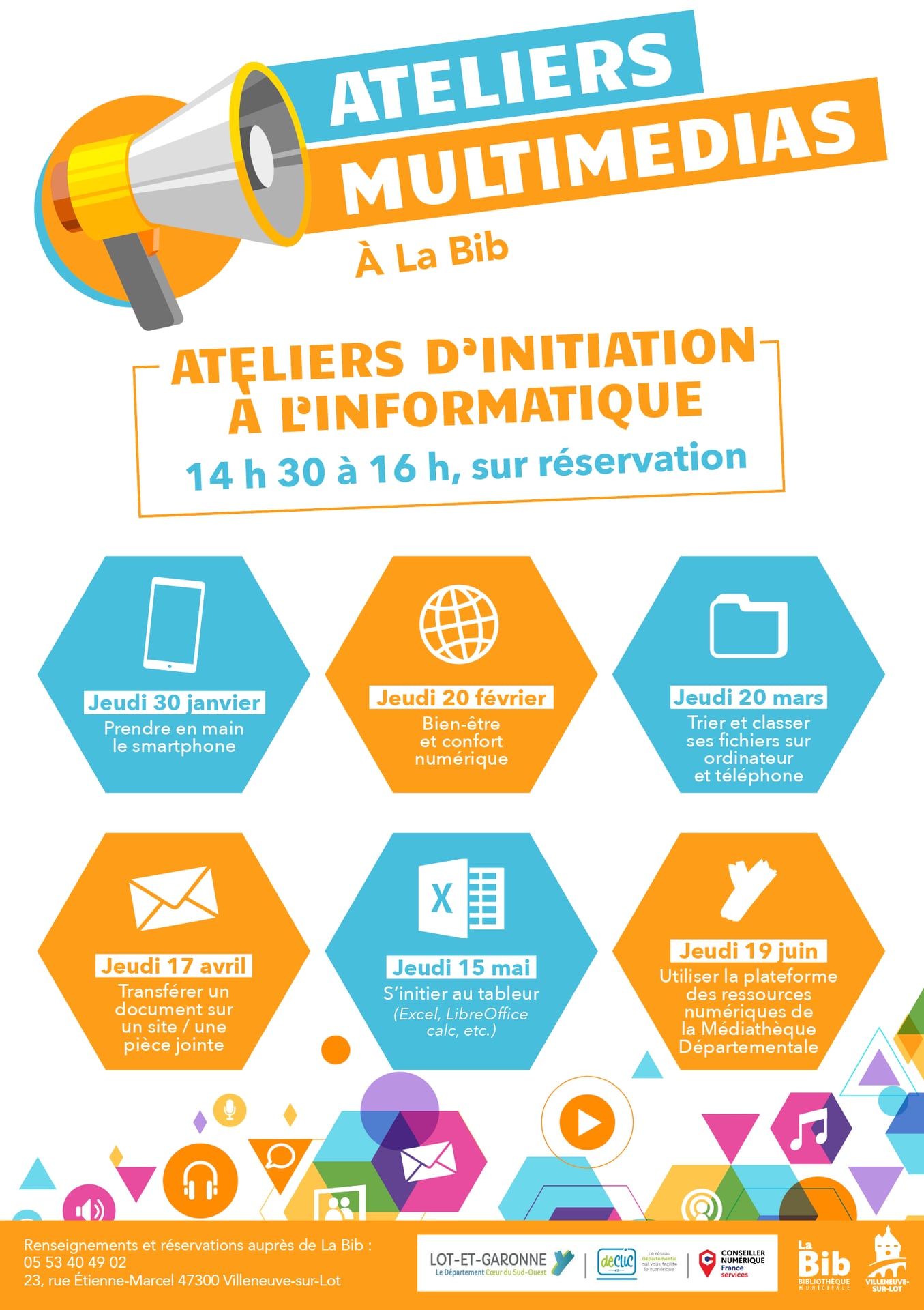 Atelier d'initiation à l'informatique