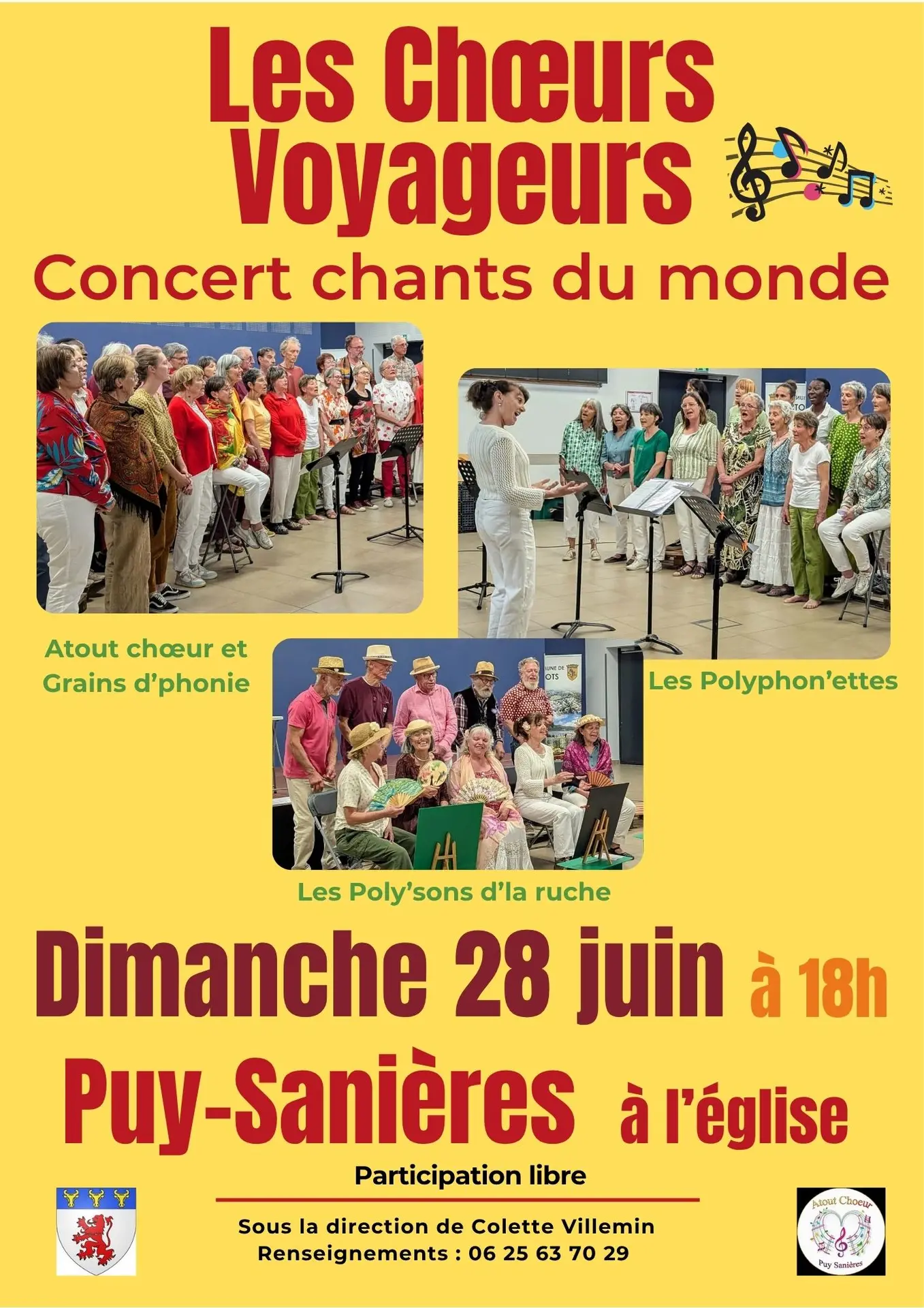 Concert - Chant chorale des Chœurs Voyageurs